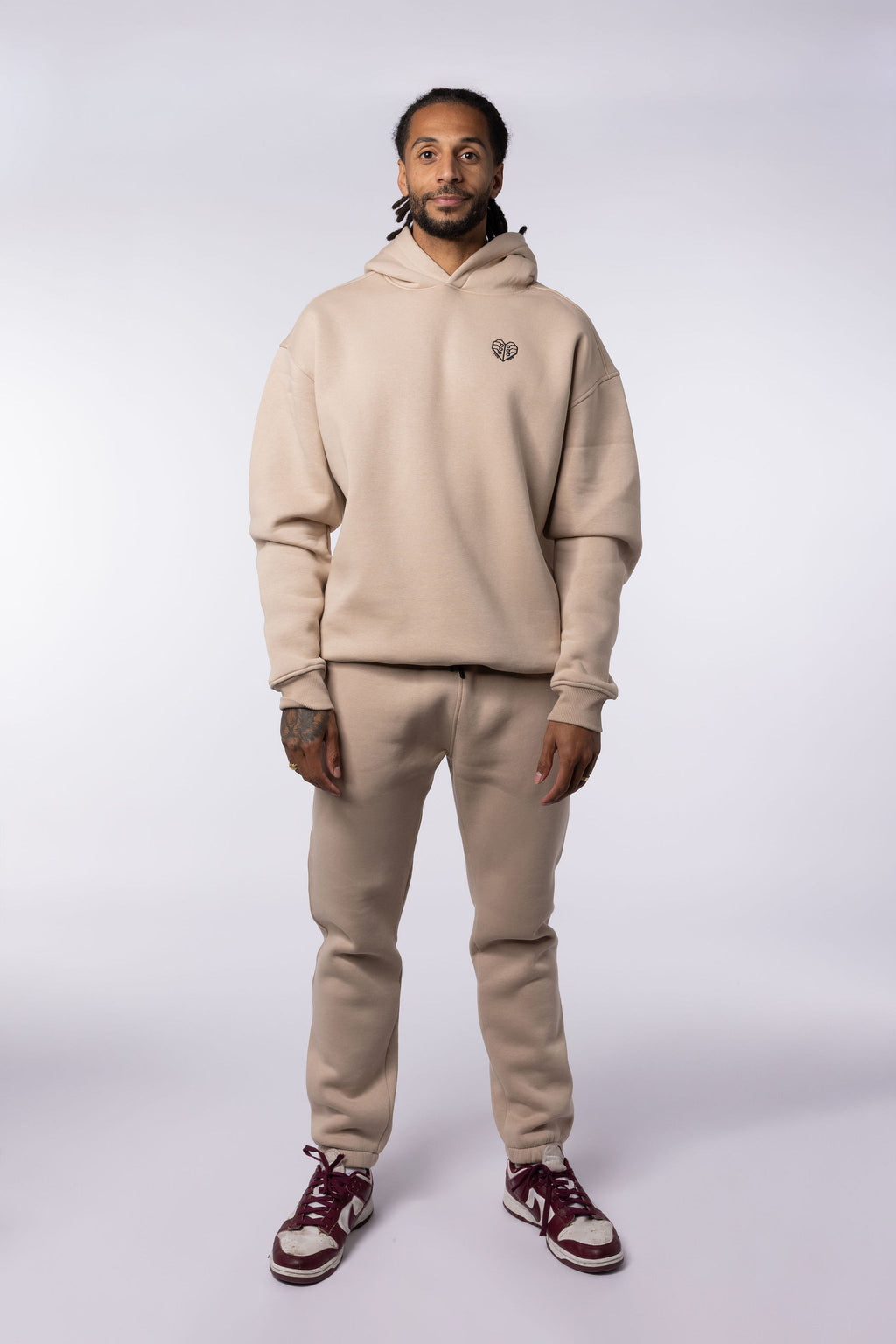 JF - Evolutie Tracksuit Taupe Unisex