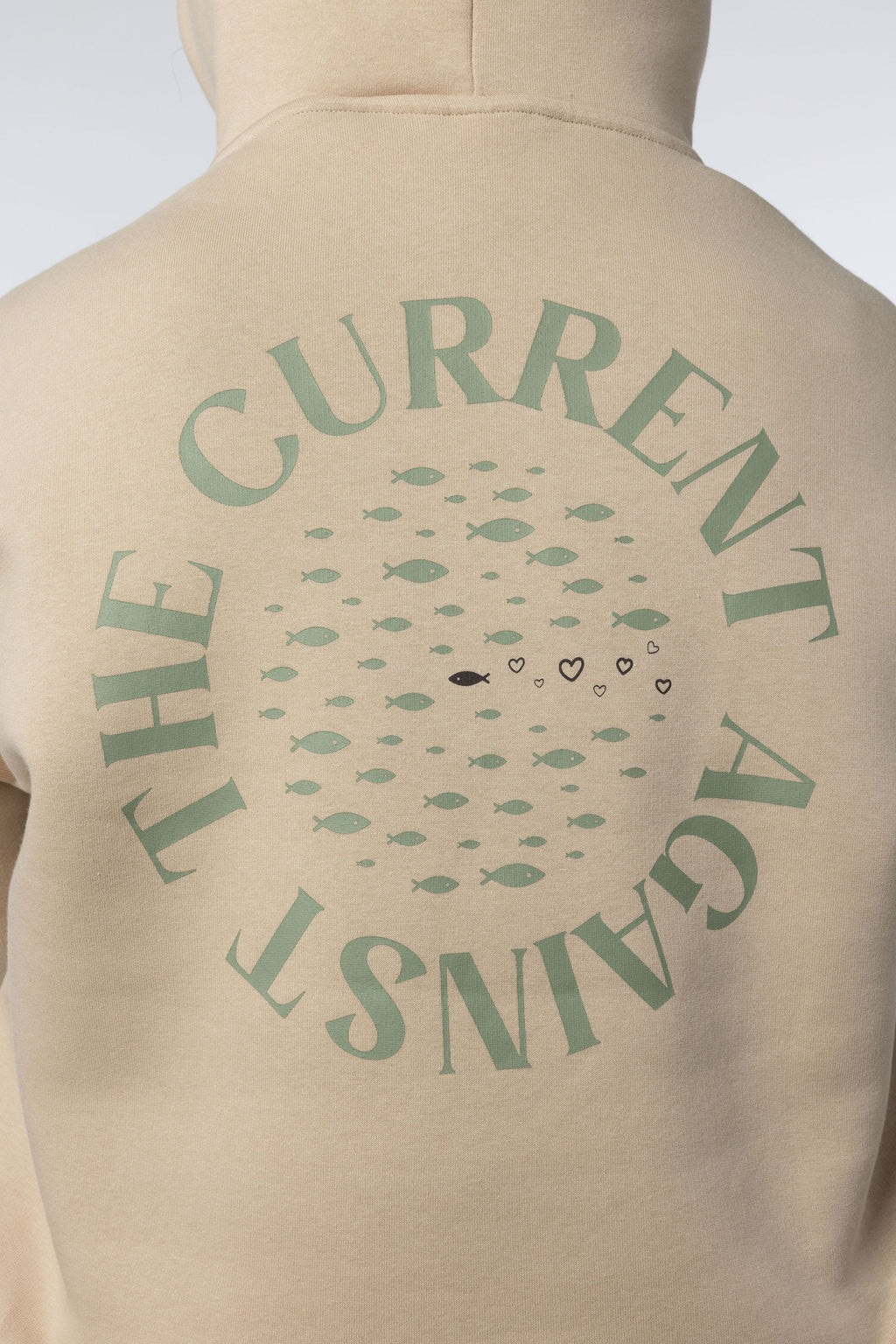 JF - Choose Against Current Oversized Hoodie