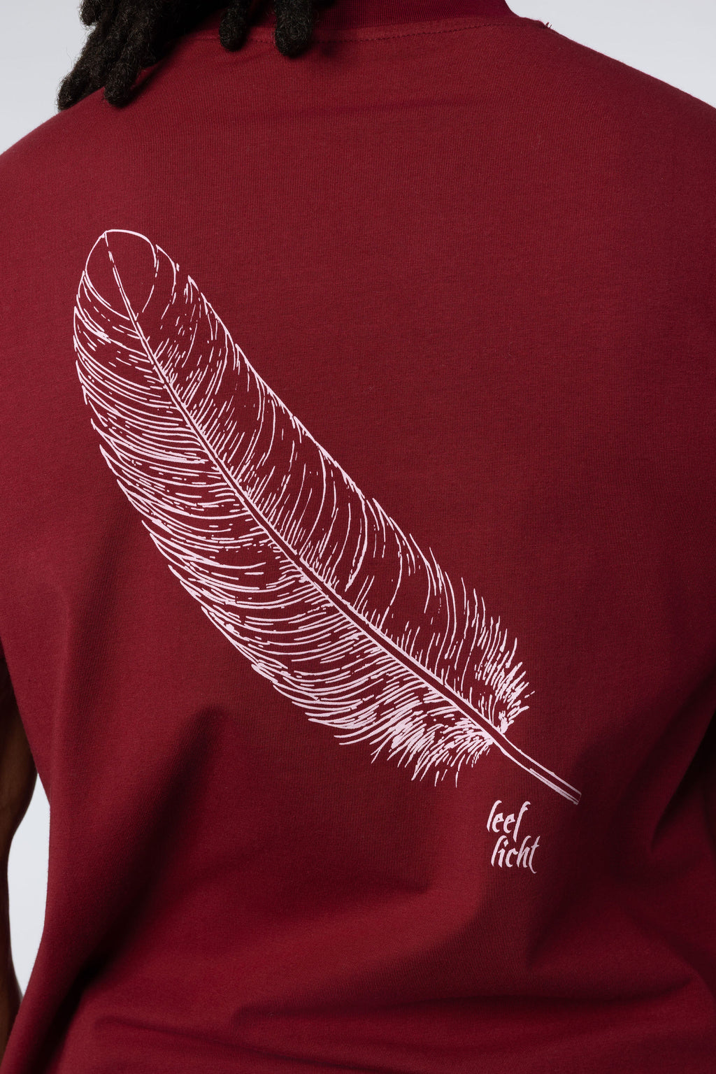 JF - Leef Licht T-shirt Bordeaux