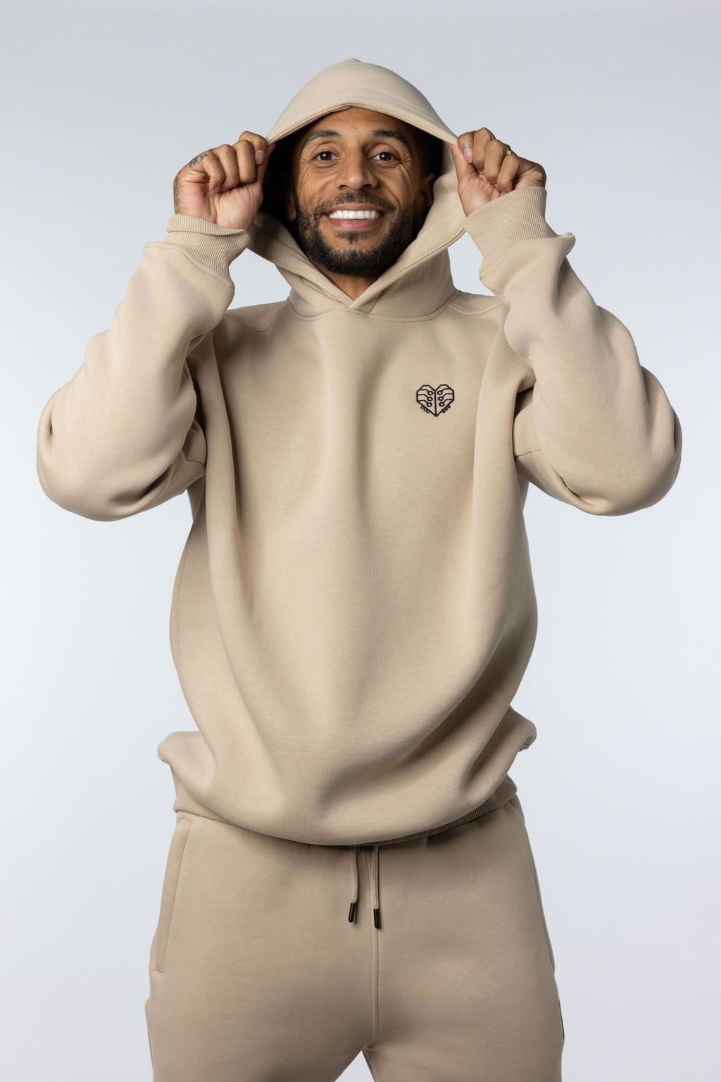 JF - Choose Against Current Oversized Hoodie