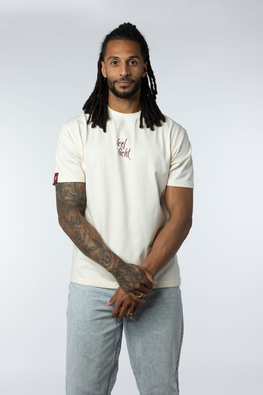 JF - Leef Licht T-shirt Licht Beige