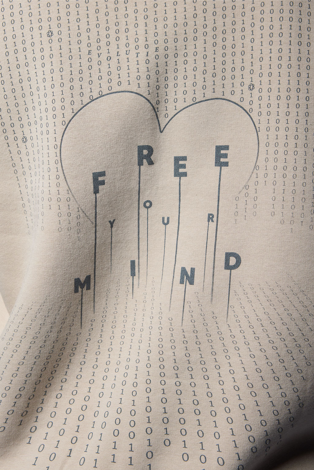 JF - Evolutie Oversized Hoodie Unisex Taupe