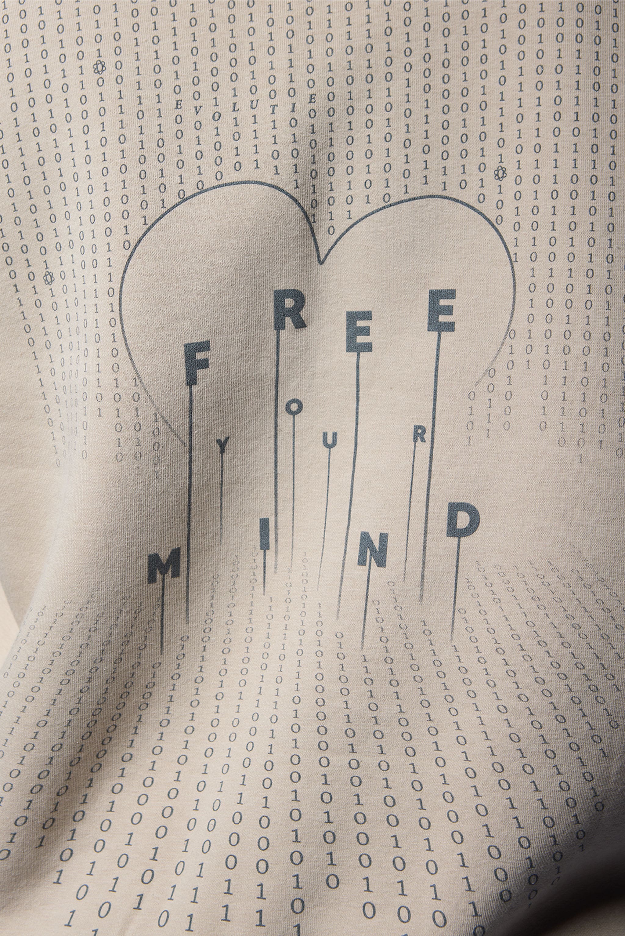 JF - Evolutie Oversized Hoodie Unisex Taupe