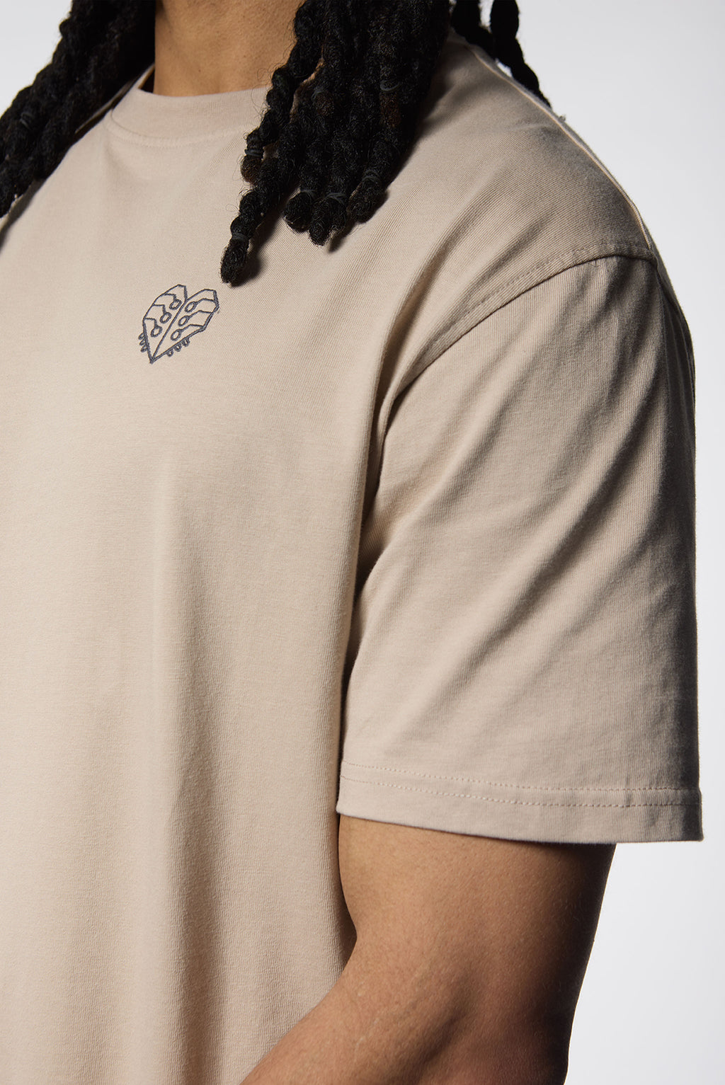 JF - Evolutie T-shirt Unisex Taupe