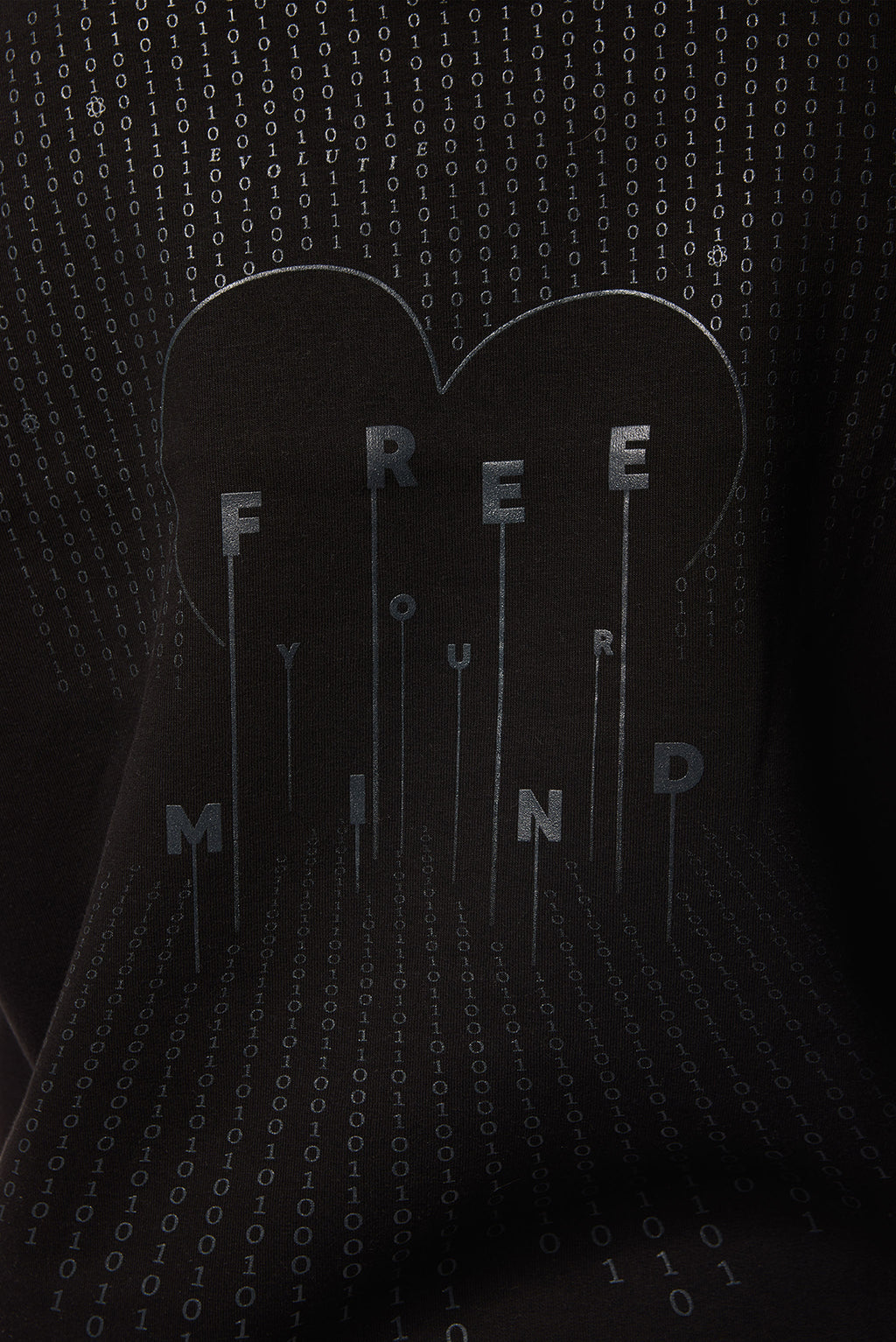 JF - Evolutie Oversized Hoodie Unisex Zwart